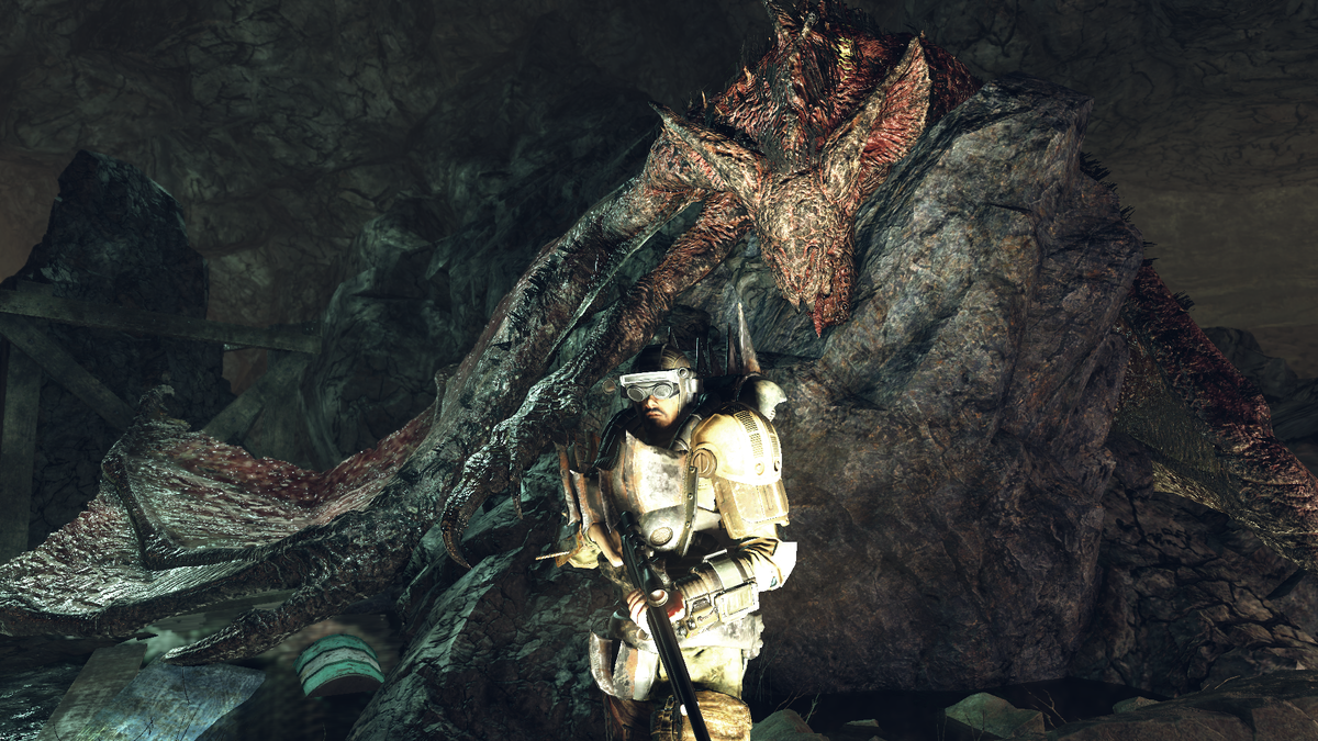 Гигантских тварей, в дополнение к бегемоту тоже прибыло. Знакомьтесь - Зверожог