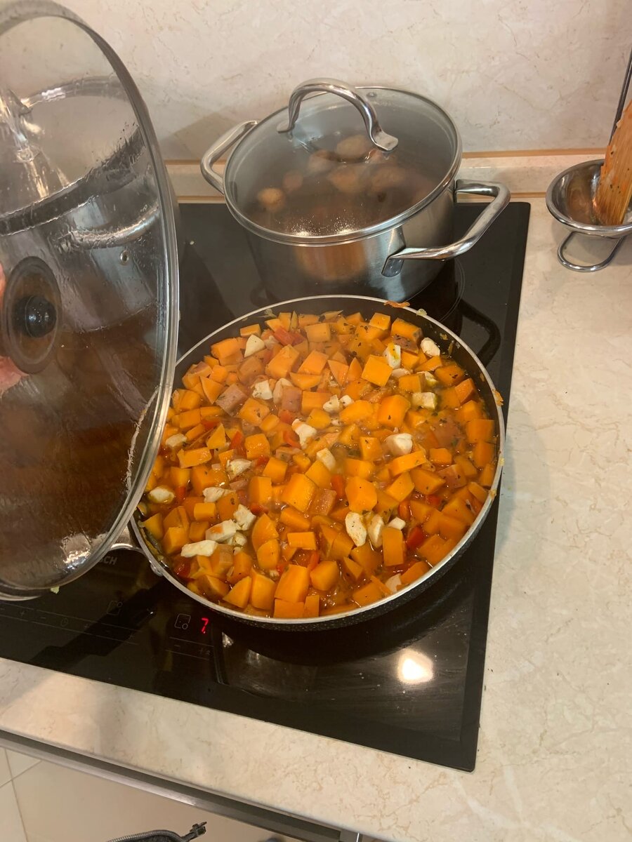 Промежуточный результат готовки