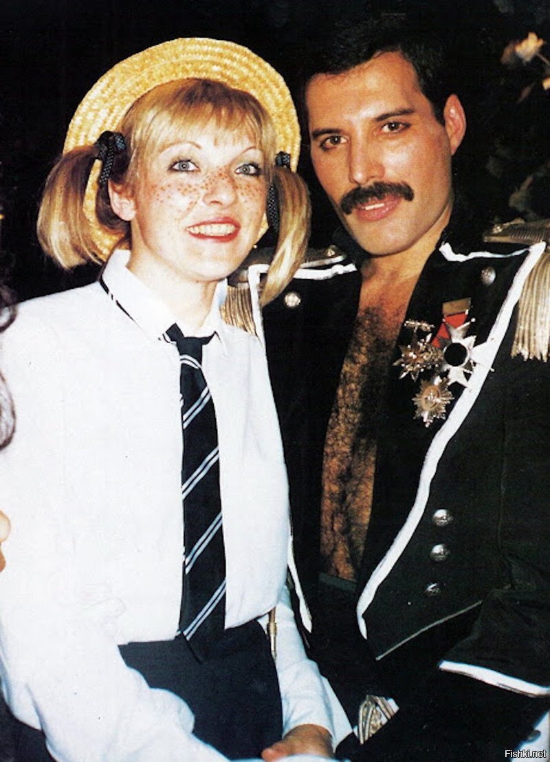 Фредди Меркьюри и Мэри Остин.