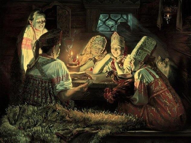 Гадание на Святках в древности