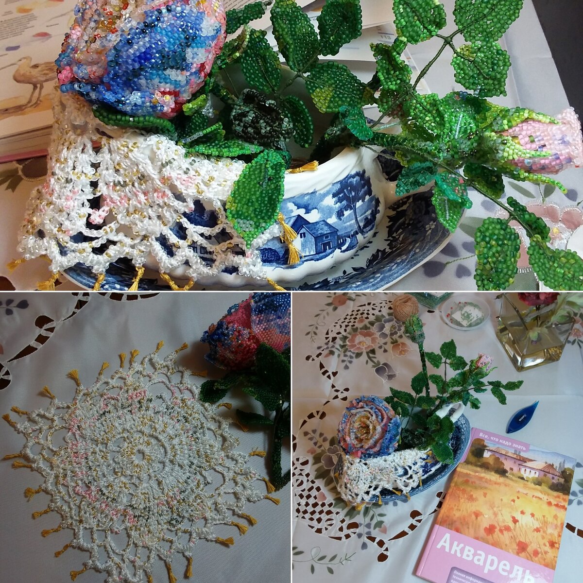 Роза закатная.