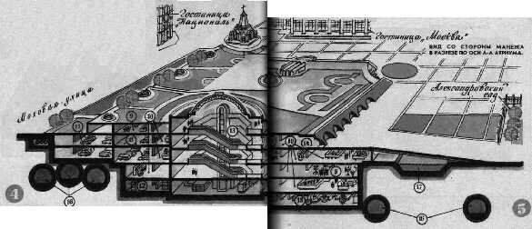 Схема подземной москвы