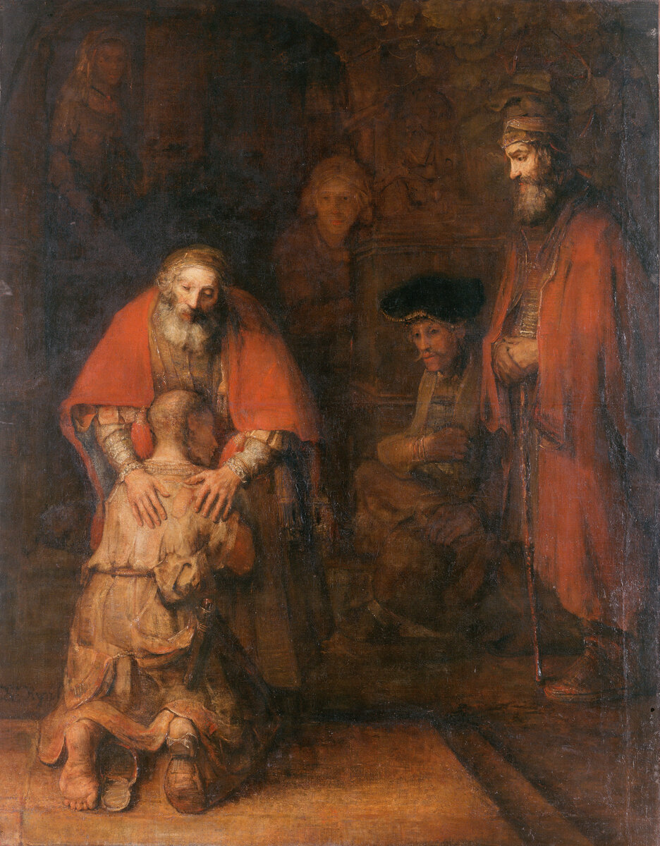 Рембрандт Харменс ван Рейн. Возвращение блудного сына. Источник Wikipedia