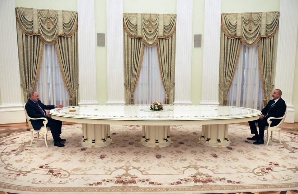     Владимир Путин и Ильхам Алиев  REUTERS