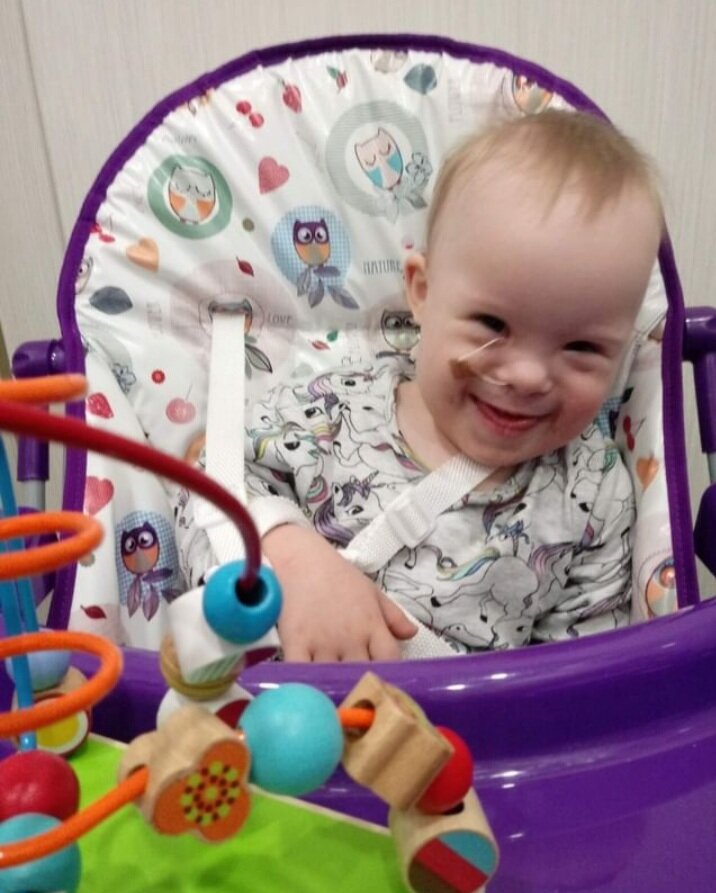 На фото Маруся дома уже два месяца