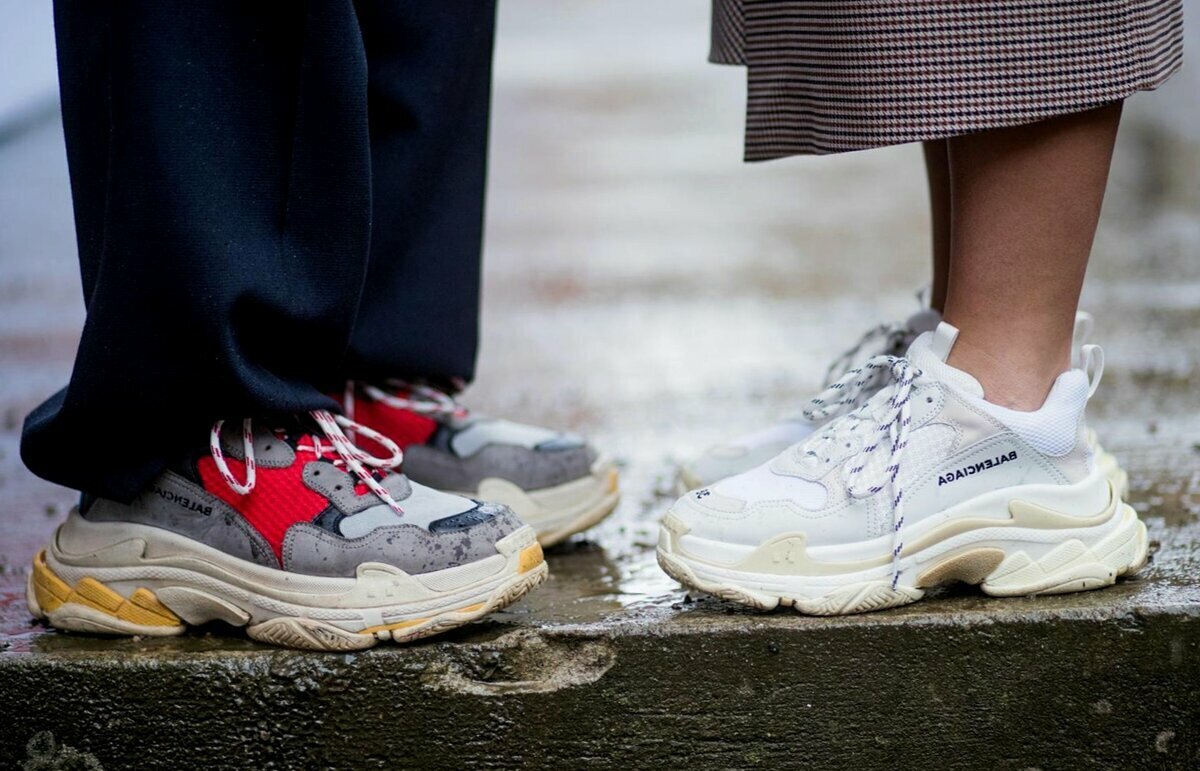 Интересный тренд папины кроссовки. Рассказываю с чем носить | Fashion  Channel | Дзен