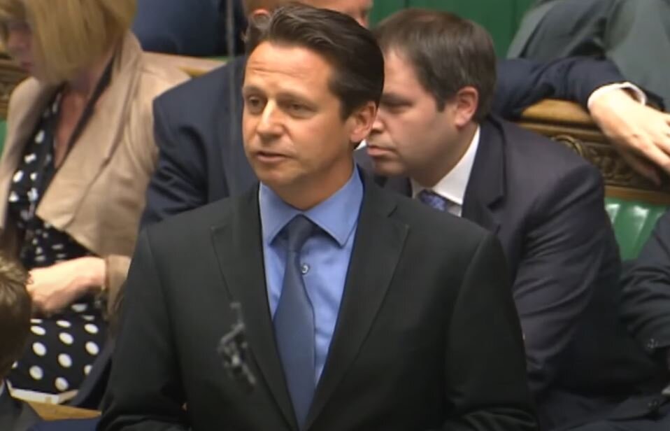 Найджел Хаддлстон, министр спорта Великобритании.