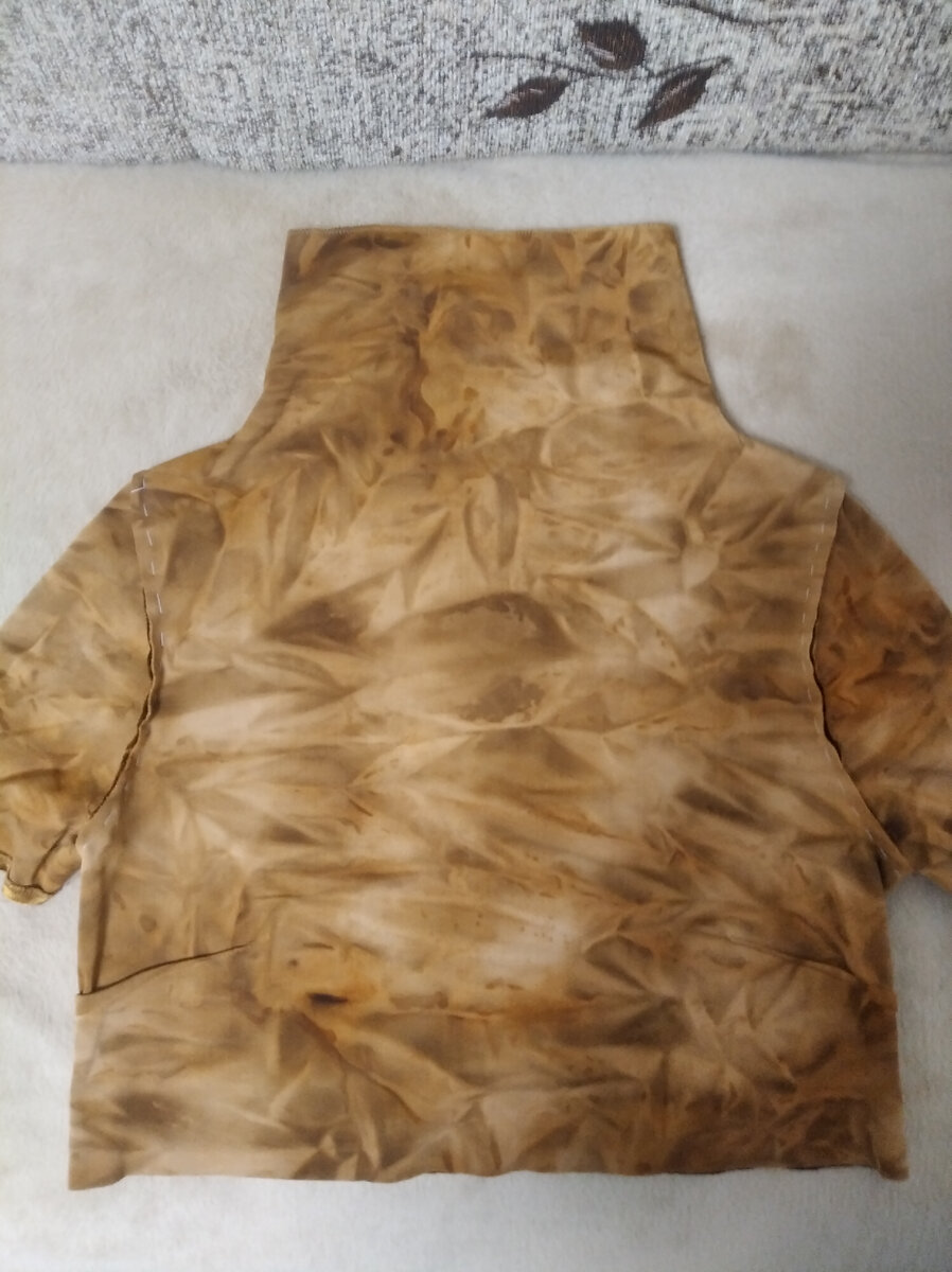 Изнаночная сторона переда 