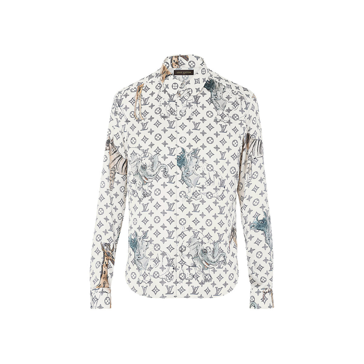 Louis Vuitton monogram shirt. 