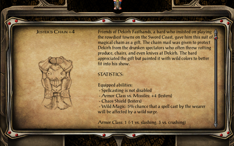 Скетч из Baldur's Gate 2