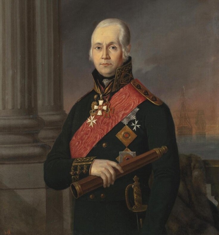 Великий русский флотоводец, адмирал Федор Федорович Ушаков (1745-1818)