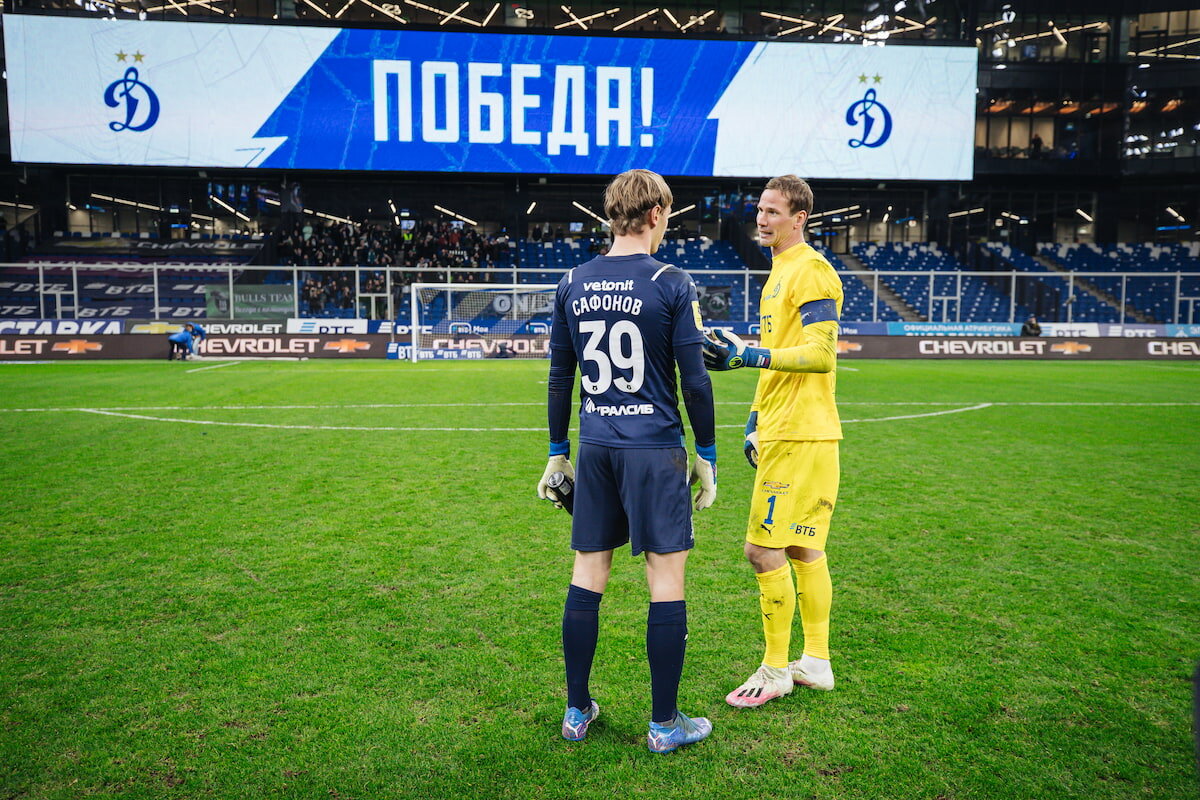 Матвей Сафонов и Антон Шунин