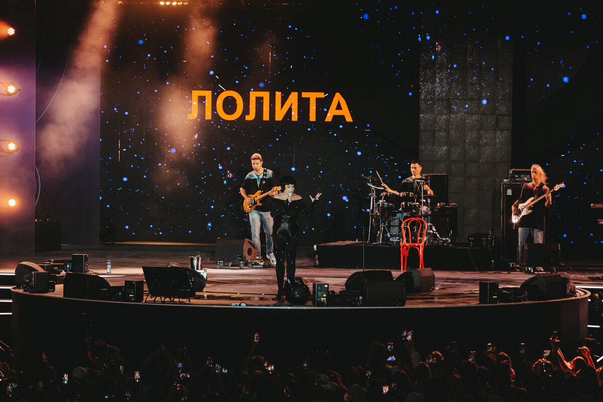 Лолита на сцене фестиваля «Таврида. АРТ» // Фото: пресс-служба арт-кластера «Таврида» 