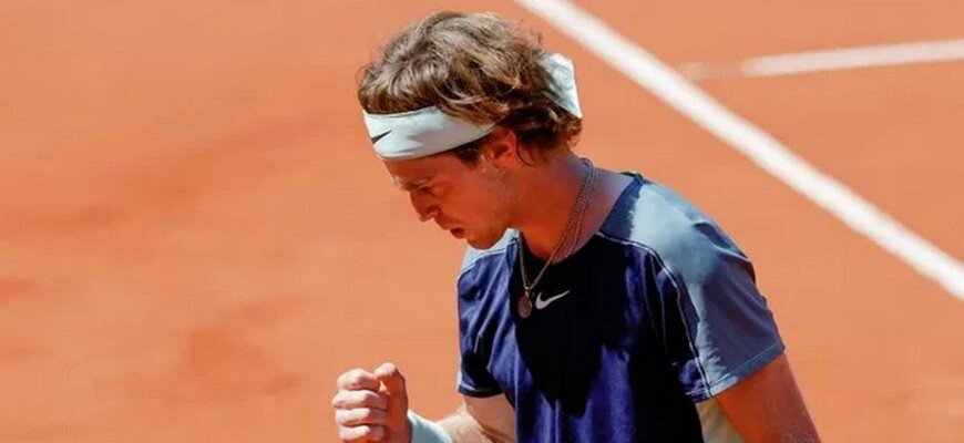 Россиянин Андрей Рублёв прошёл в третий круг US Open © Tennis.com