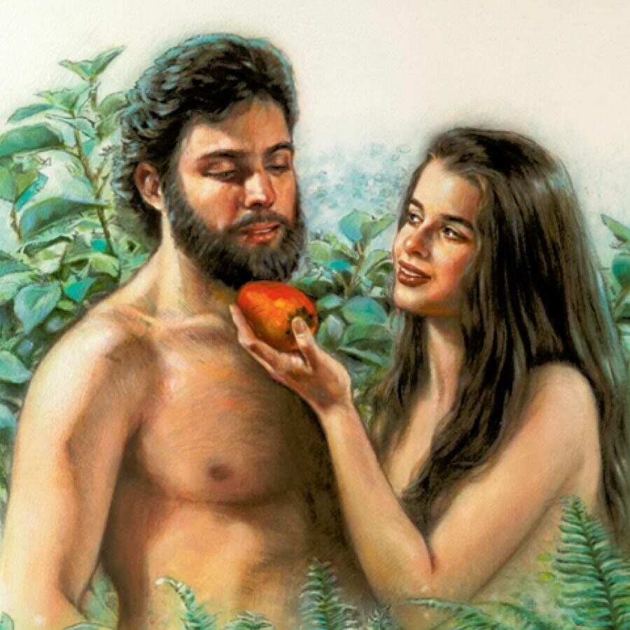 Как выглядят адам и ева фото