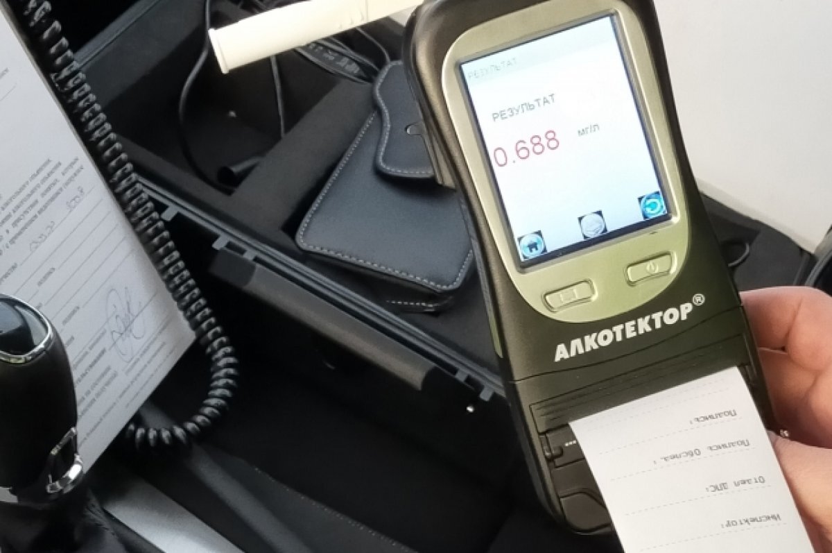    Под Мурманском поймали пьяного водителя на рецидиве