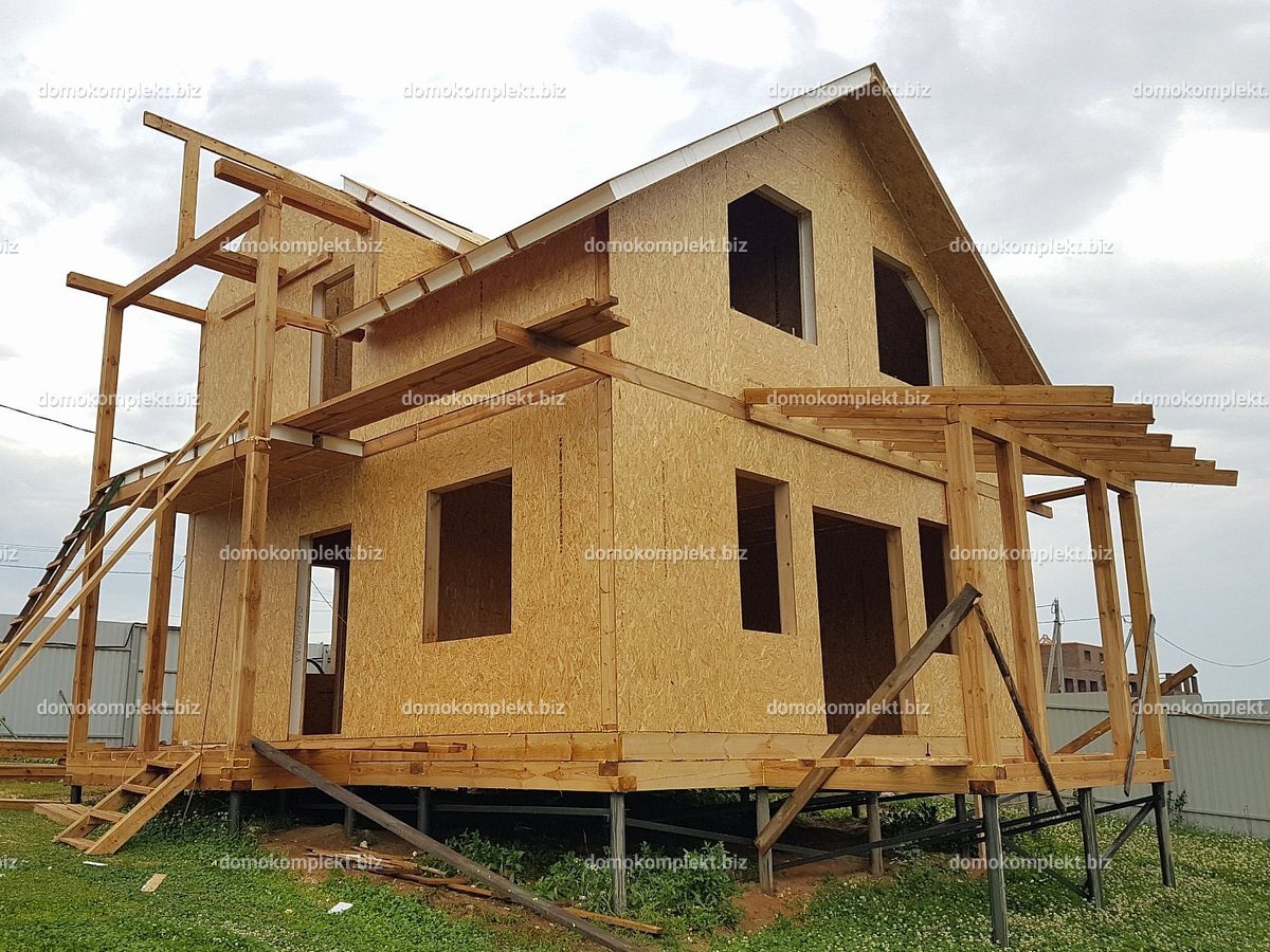 Строительство коробки дома