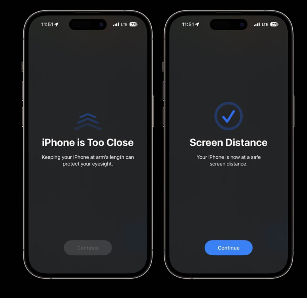 Ваш iPhone научился следить за расстоянием между экраном и глазами! | all  about apple | Дзен