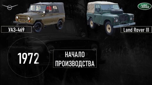 УАЗ-469 против Land Rover Series III: сравнение легендарных внедорожников