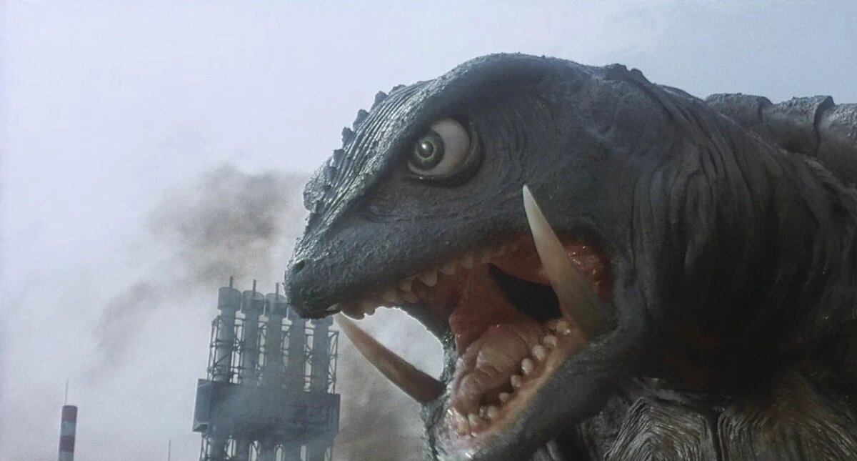 Гамера. Кадр из фильма «Гамера - защитник Вселенной» (1995). Фото из доступного источника