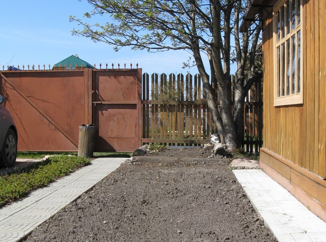 Ворота, калитка, забор.