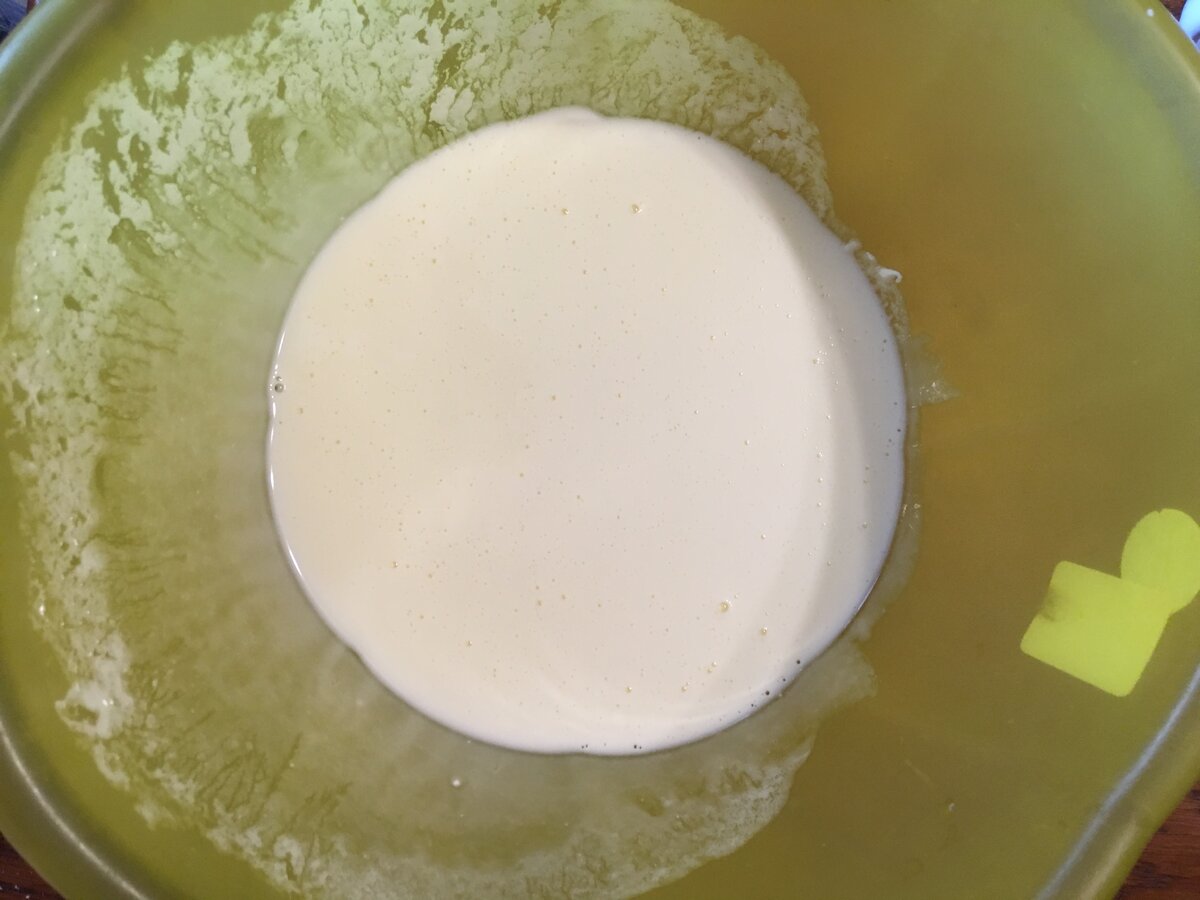 яично-сметанная смесь