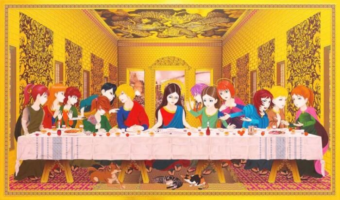 Если бы иконы рисовали в стиле аниме. Автор работ: Хироши Мори (Hiroshi Mori).