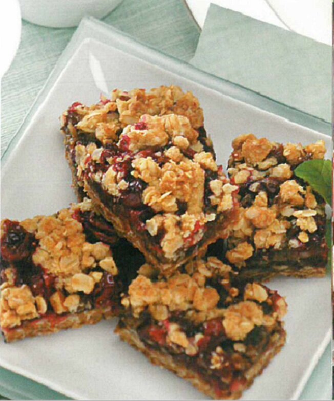 Рецепт клюквенных полосок с карамелью: пошаговый рецепт