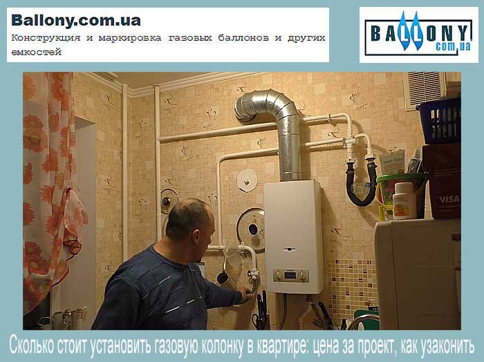 Сколько стоит проект на газовую колонку в частном доме