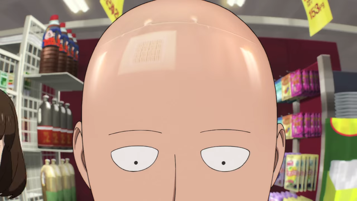 Лысина - побочный эффект, который проявил себя после того как Сайтама начал получать невероятную силу и выносливость. Зато лучше аэродинамика при прыжках.