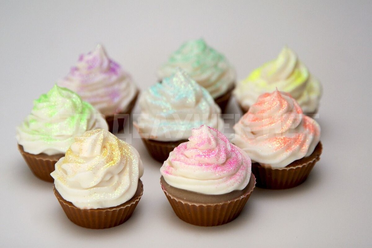 мыло в виде кексов