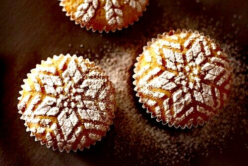 Кекс “Снежинка”