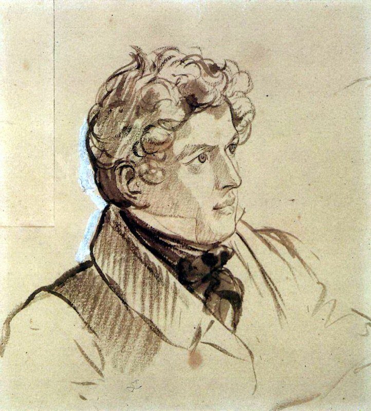 Карл Брюллов. Автопортрет. 1830 - 1833.