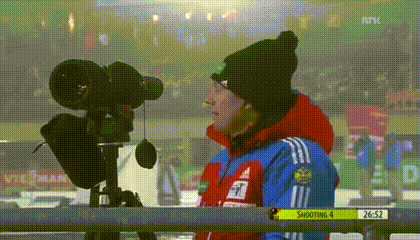 Финиш Дмитрия Малышко в гонке преследования. Оберхоф-2013.