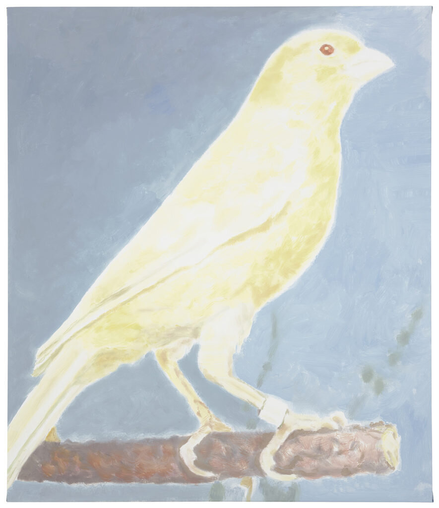 Luke Tuymans, Isabelle, 2015, canvas, oil, private collection. Provided by David Zwirner, New York/London. Photo: Luke Tuymans Studio, Antwerp.