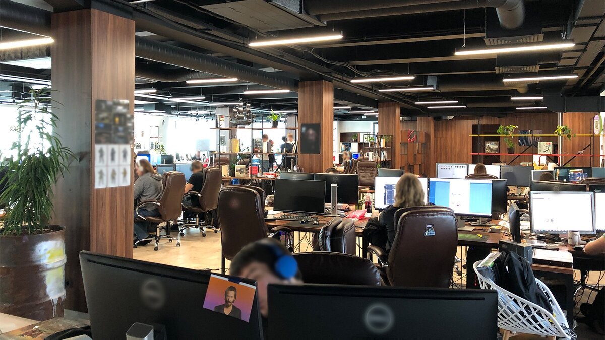 Команда разработки нового "Сталкера". Фото из официального твиттера -  twitter.com/stalker_thegame/