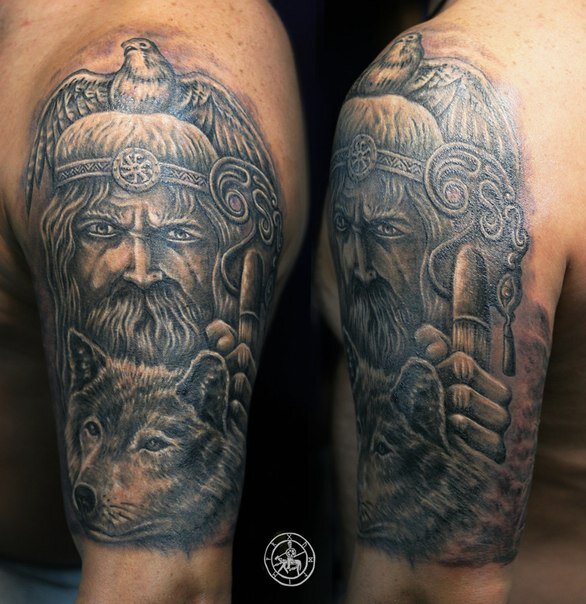  Самые популярные узоры, используемые для татуировок такого стиля – разнообразные свастики. Но не стоит их путать с нацистской символикой, которая также была заимствована у древних народов.