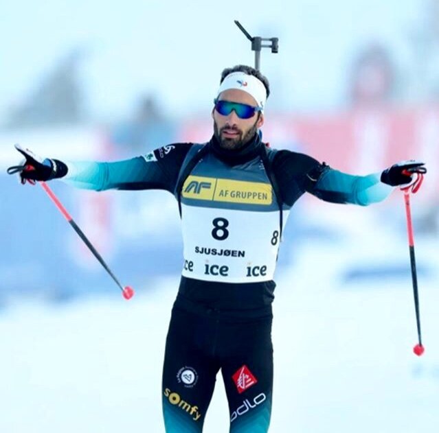 Мартен Фуркад - победитель гонки с общего старта в Шушене.