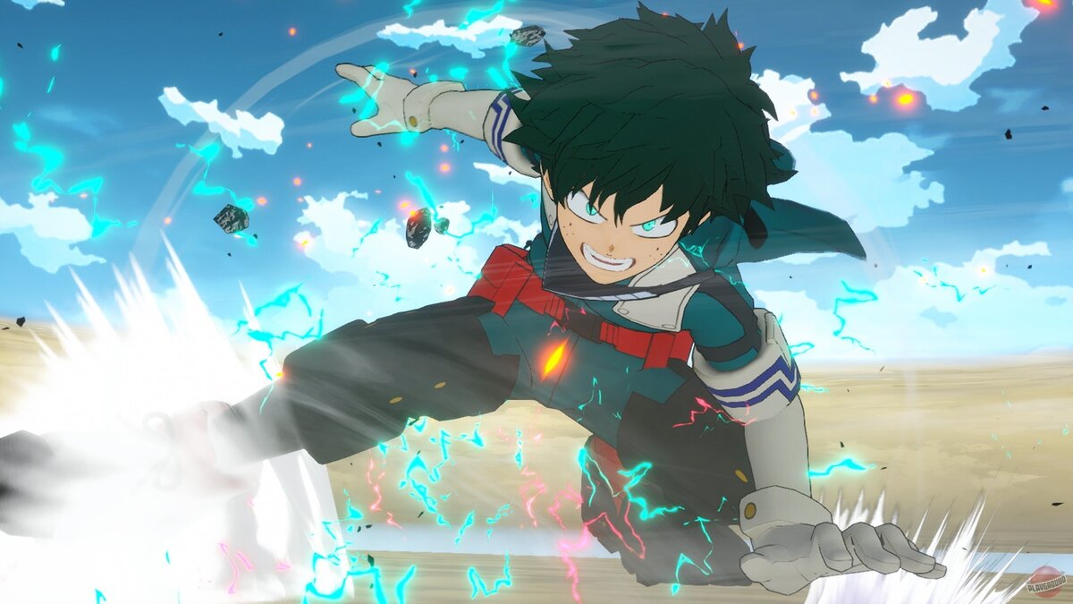 Кадр из My Hero One's Justice 2. Издатель: Bandai Namco Entertainment