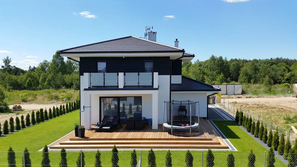 Дом, построенный по проекту CYPRYS. www.territoria.by