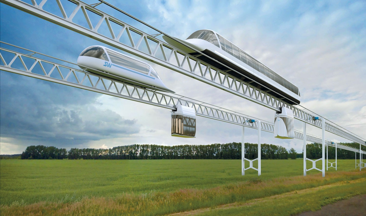 высокоскоростная трасса SkyWay