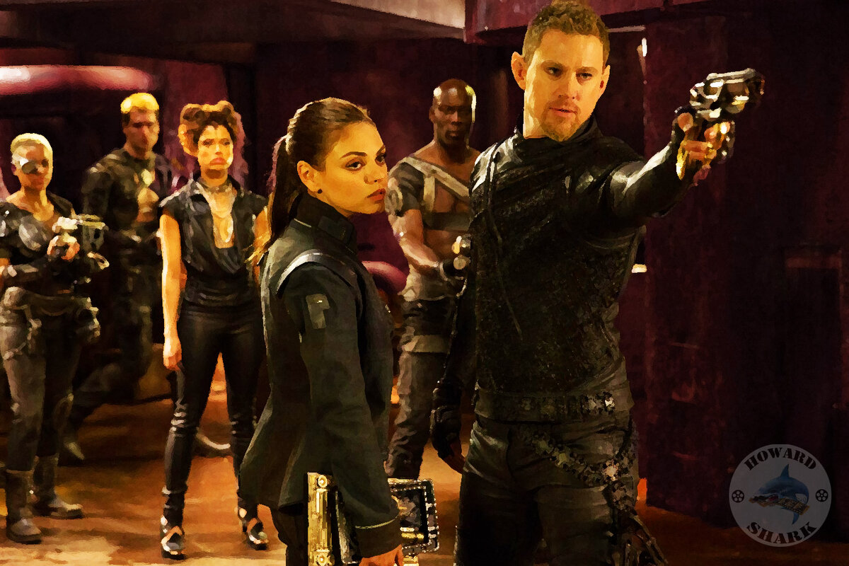 Кадр из фантастического к/ф "Восхождение Юпитер".