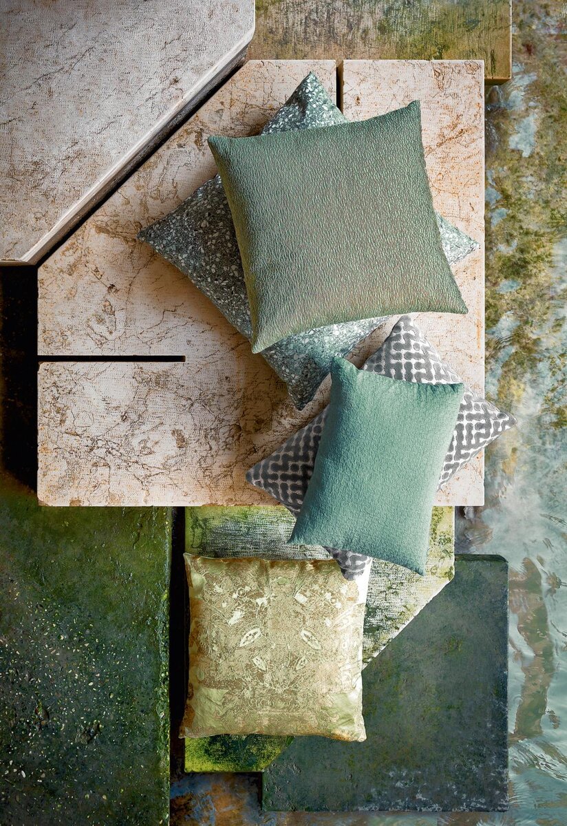 Подушки из ткани Terrazzo