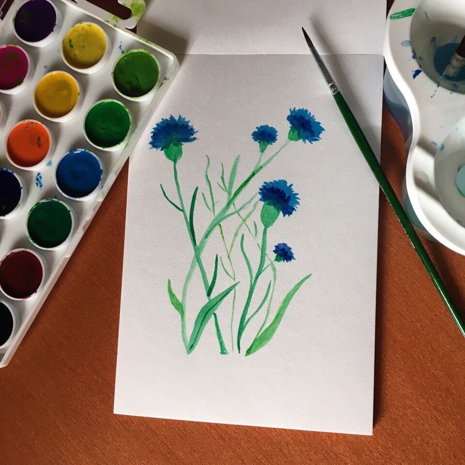 Даже хотела научиться рисовать