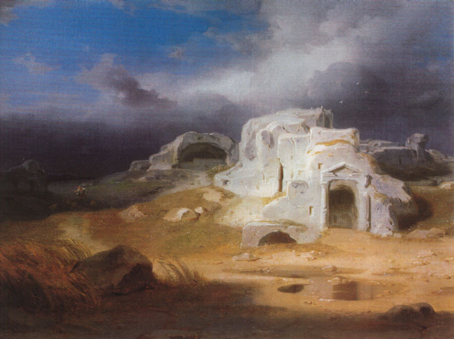 Карл Ротман. Цицерон находит гробницу Архимеда, ок. 1830