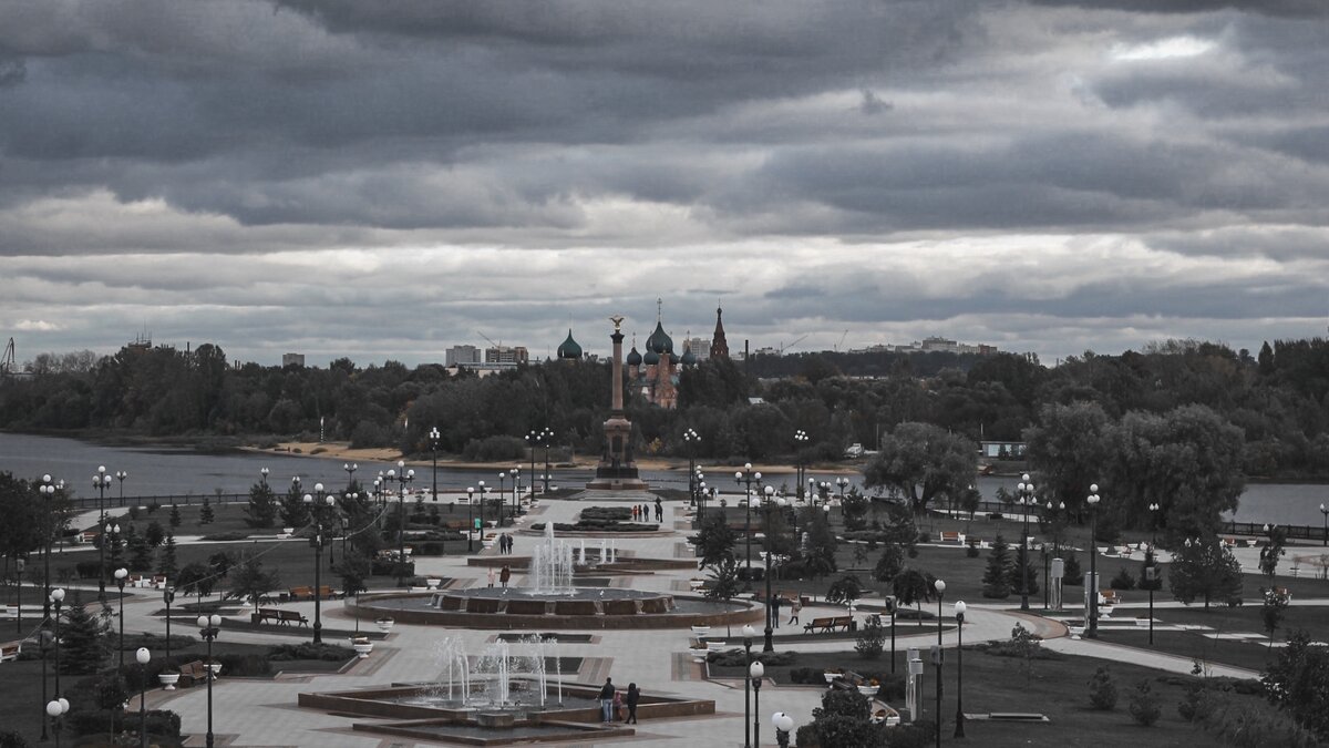 Набережная реки Волги