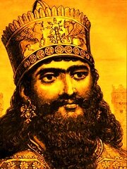 Здесь и далее по тексту размещены наиболее известные изображения Навуходоносора II, как средневековые, так и более современные