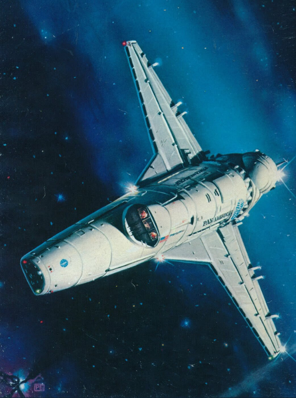 Фрагмент плаката к фильму «2001 год: Космическая одиссея»