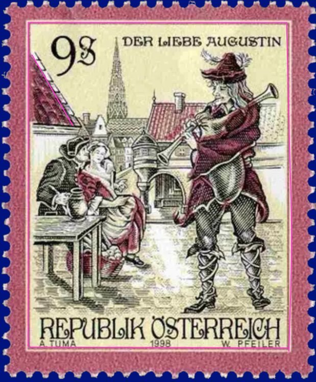 Марка Милый Августин. Взято с Яндекс картинок в качестве иллюстрации