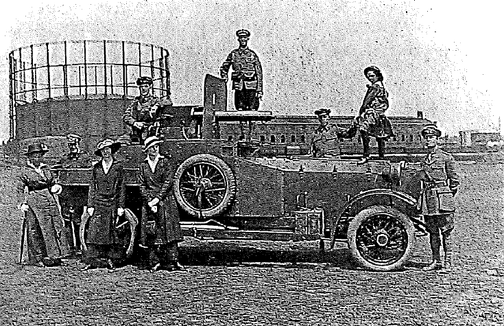 фото: David Fletcher. War cars. British Armored Car in the First World War. 1987